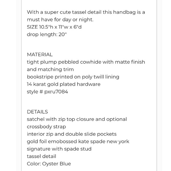 kate spade new york Orchard Street Natalya Satchel - Picture 10 of 10